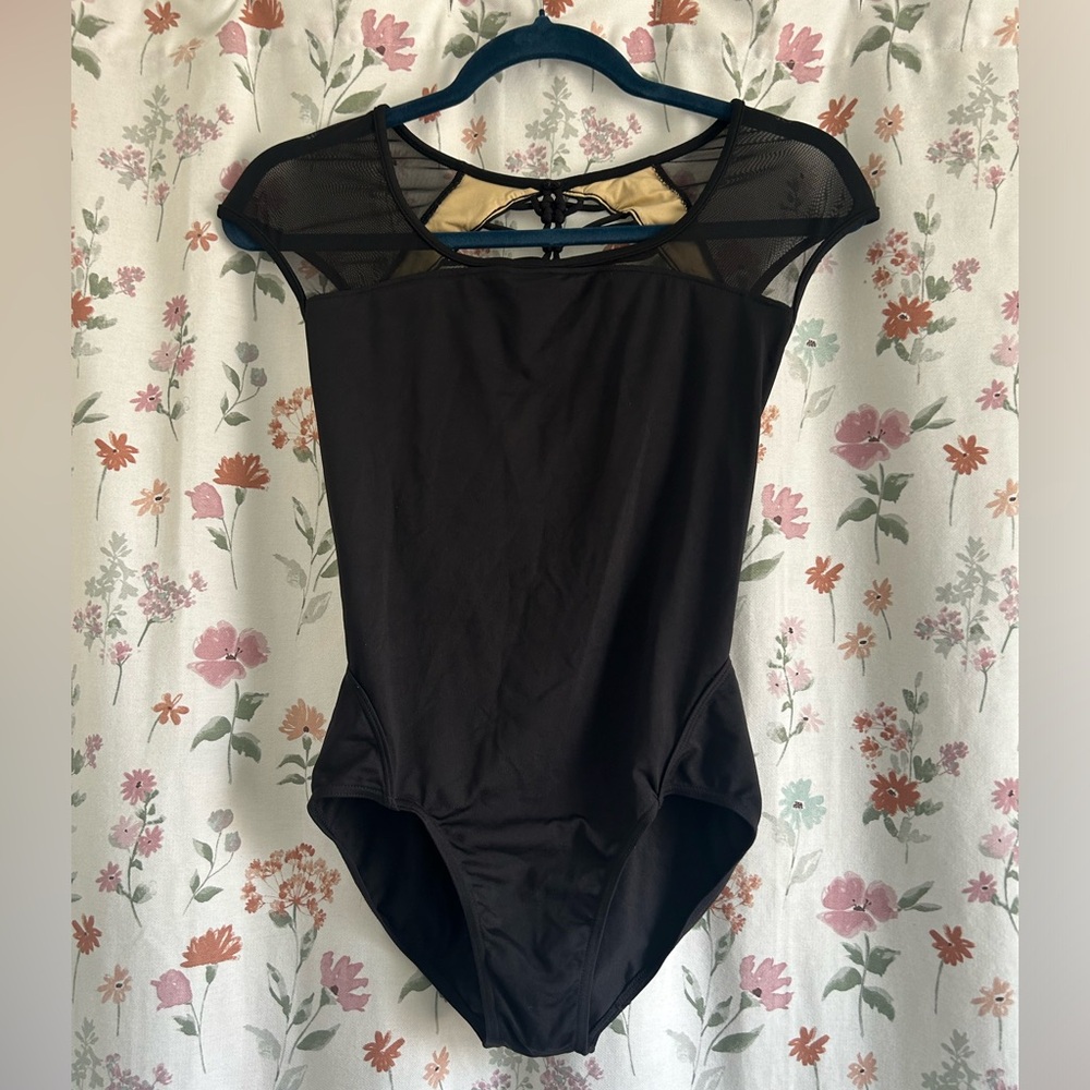 Mirella Black Backless Bodysuit